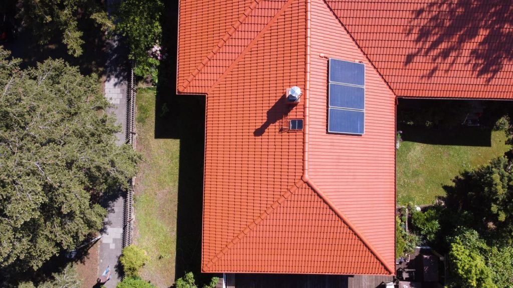 Beschichtetes Dach in Frankfurt von Reinigung Meinhardt